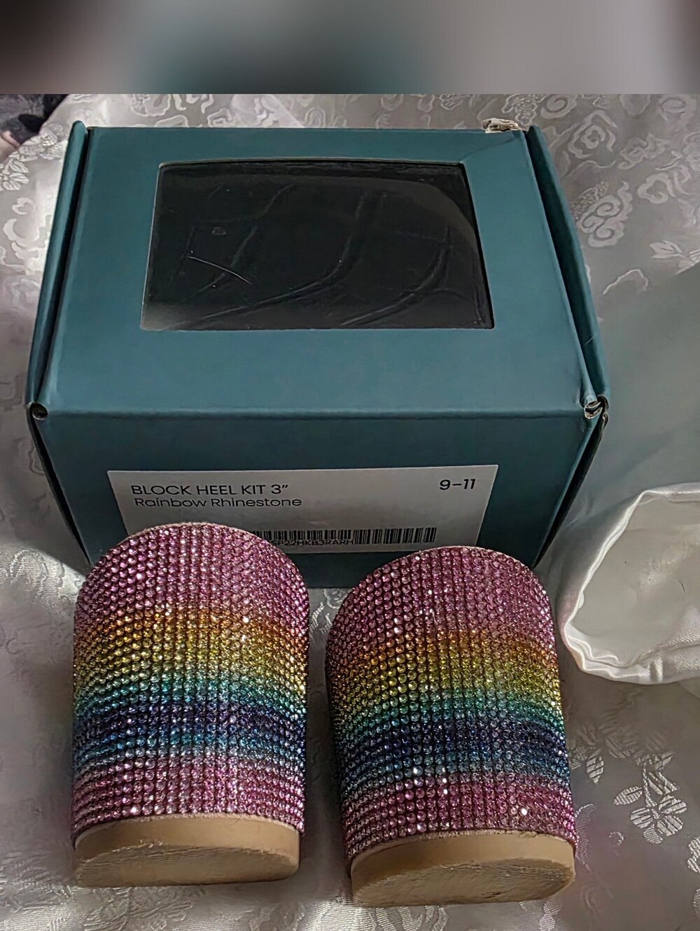 Rainbow Blocks 3inch Pashion Footwear